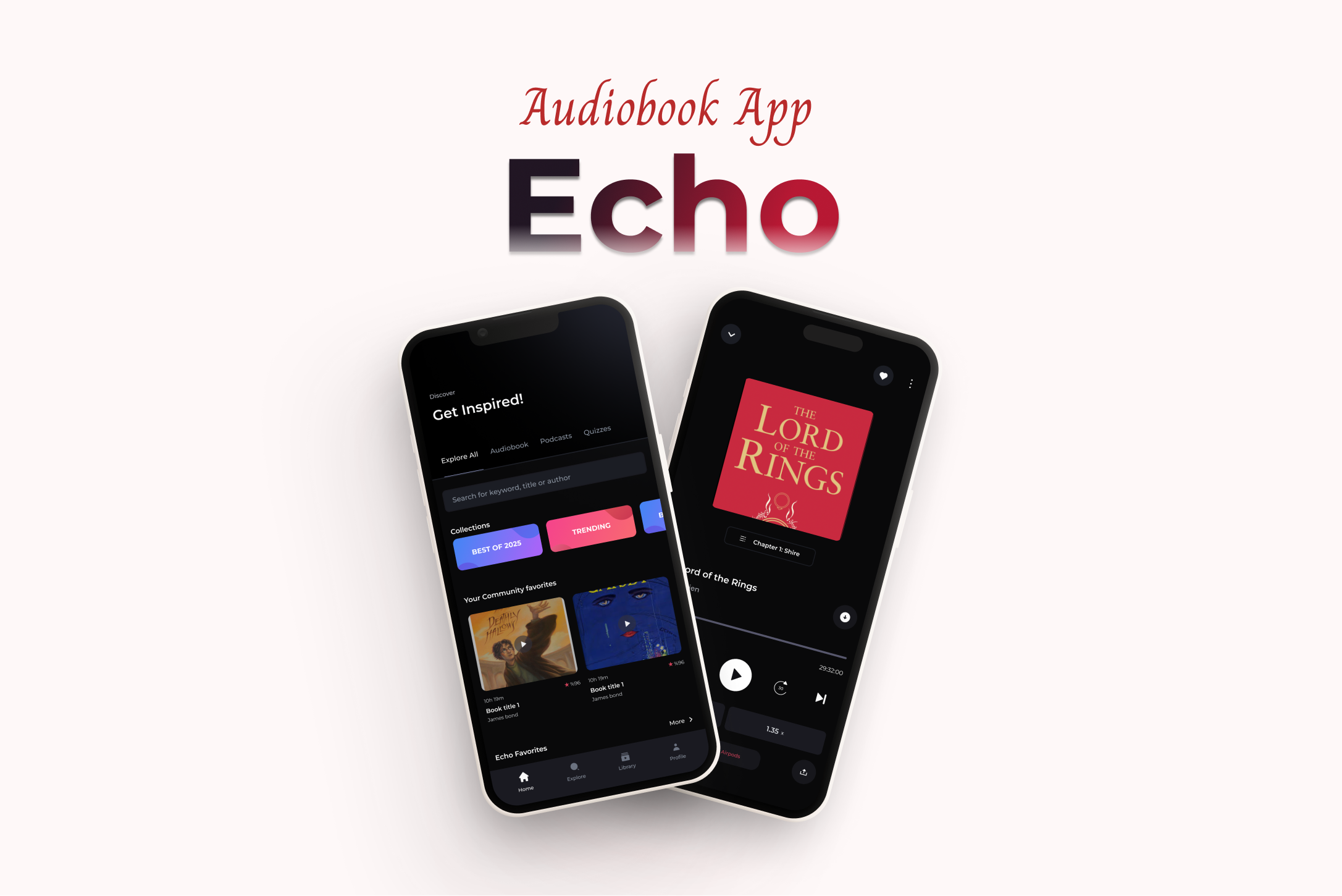 Echo: Audiobook App