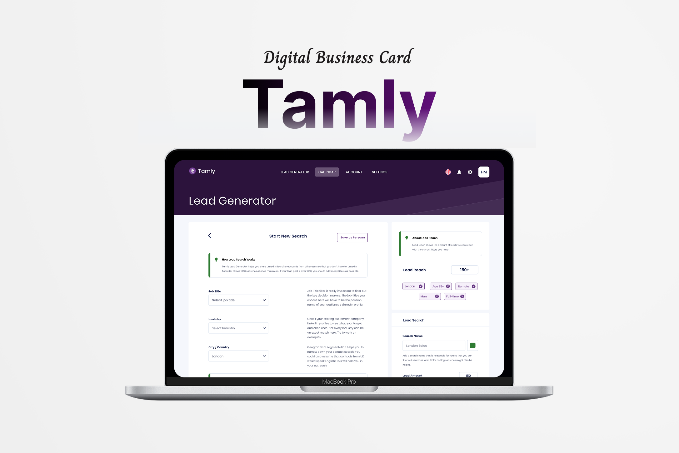 Tamly: Digital Business Card